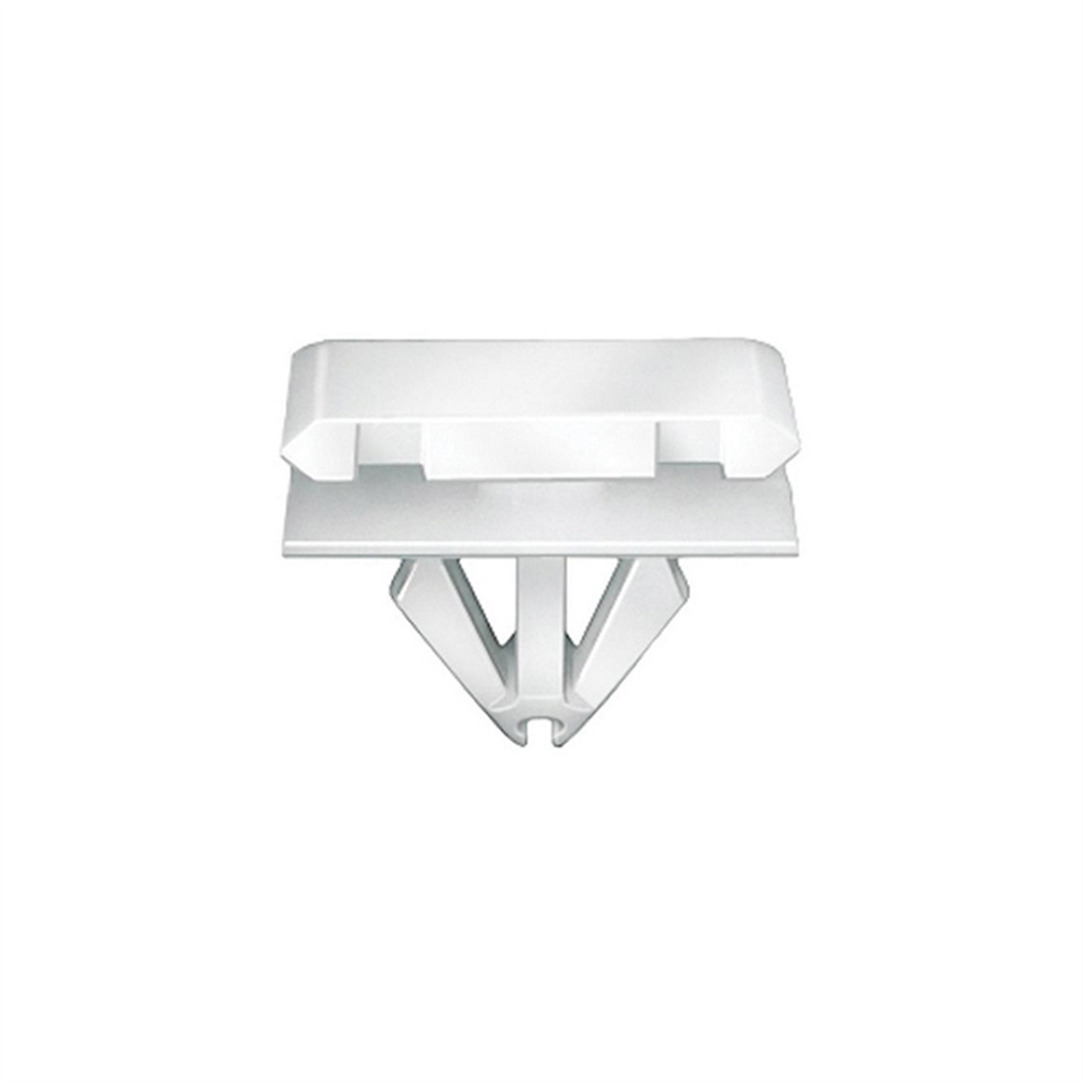 AVC20934 Body Side Molding Clip - 12 x 20 mm Head x 11 mm Stem x 9 mm Hole - Nylon - White