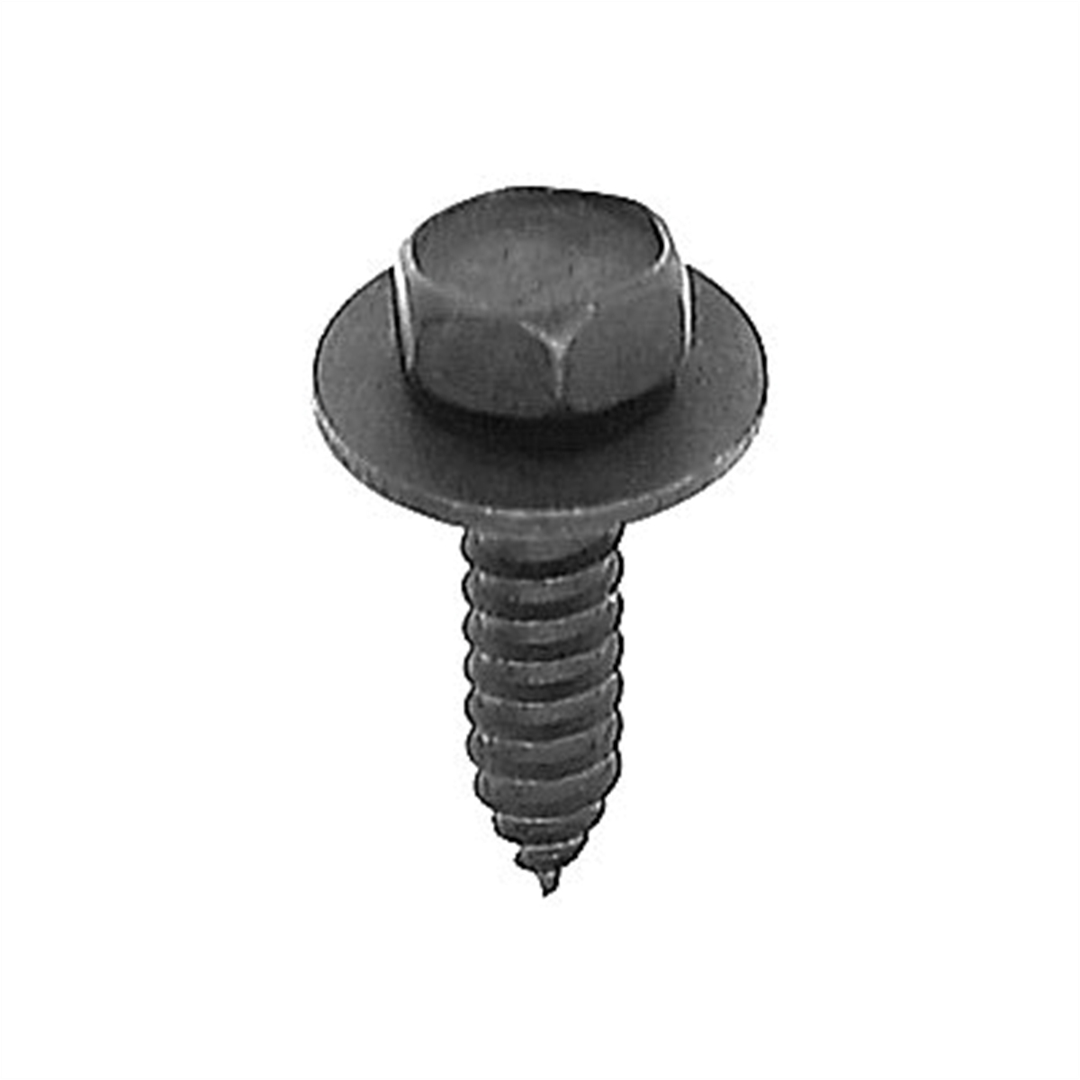 AVCAP12339 Hex Head Sems A-Ab Point Tapping Screw - M6.3 - 1.81 Screw x 25 mm x 10 mm Across Flats - Phosphate