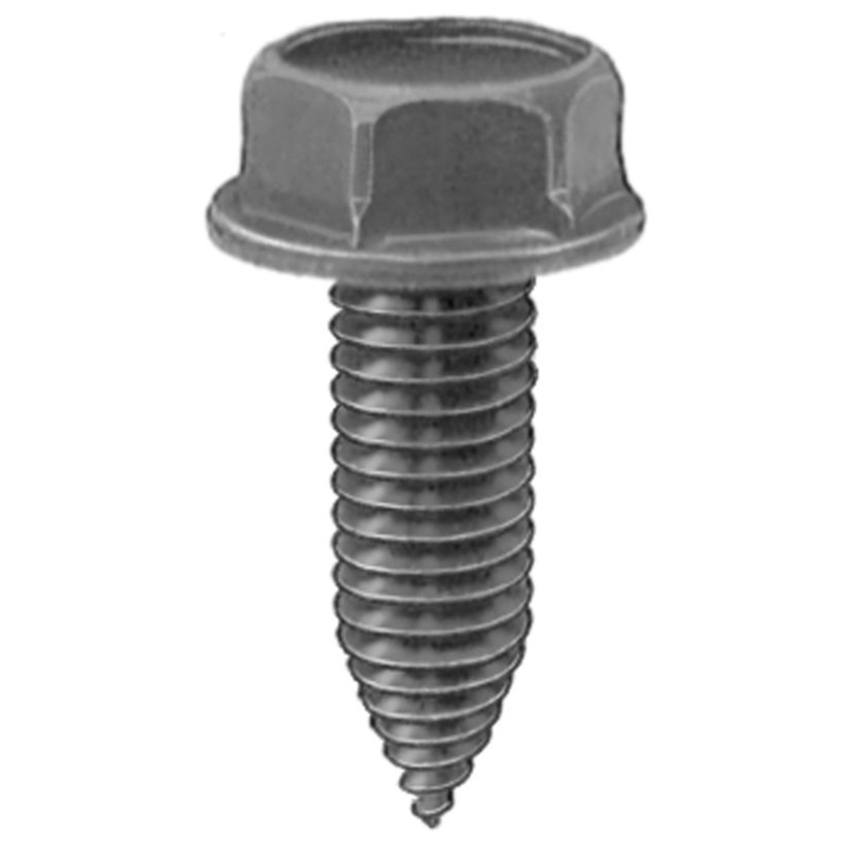 AVC12336 Hex Washer Head CA Point Body Bolt - M8 x 1.25 mm Screw x 25 mm - Phosphate