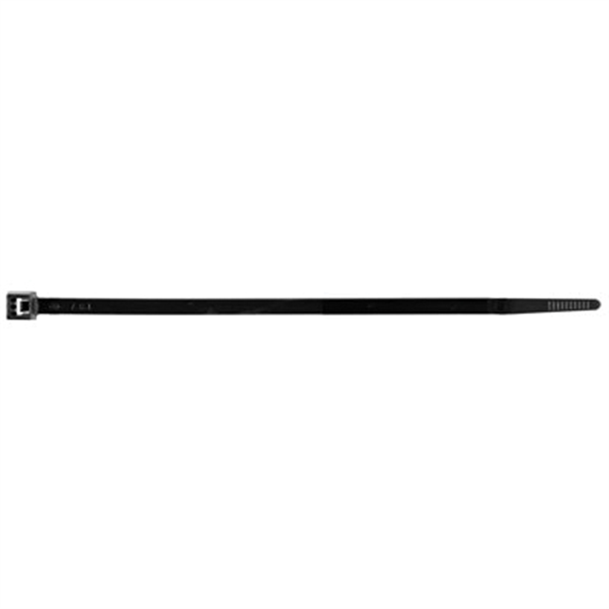 AVC15146 7 x 0.18 in. Cable Tie - 50 lbs Load - Nylon - Black
