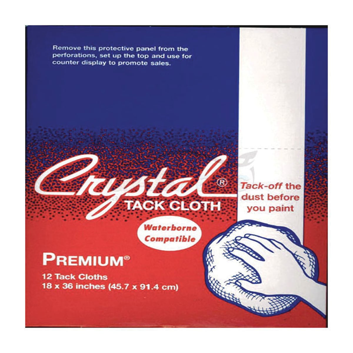 CRYPP-A 16 x 36 in. Crystal Perfect Poly Tack Cloth