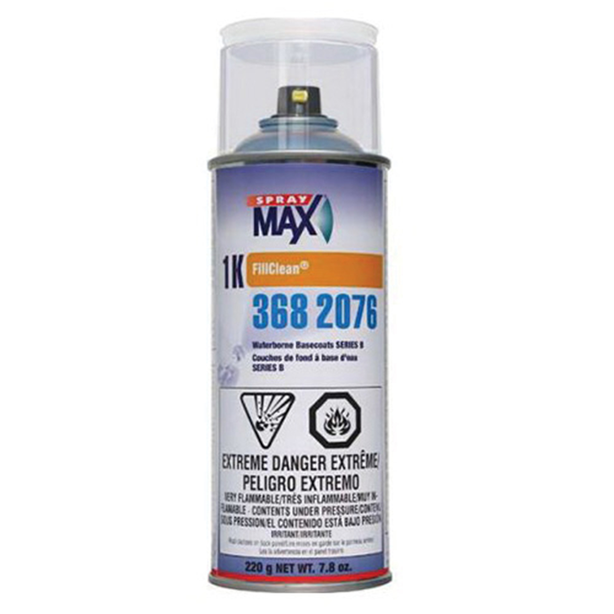 SMX3682076 7.8 oz Fill Clean Series B Waterborne Basecoat, Clear