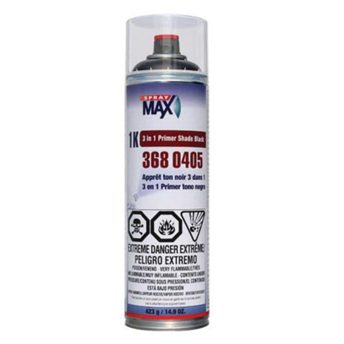 SMX3680405 3 in. 1 500 ml Primer - Matte Black - 5.4 To 8.1 Sq. ft. Coverage