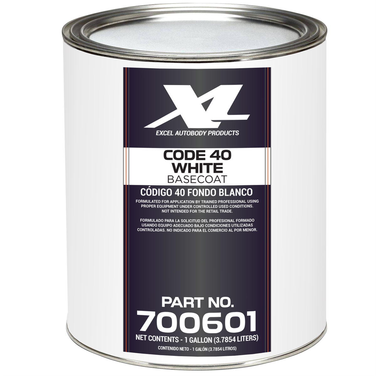 XLB700601 B-C Gauge Code 40 Base Coat Primer - White
