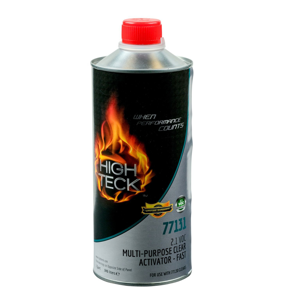 HIT77131-4 1 qt. Fast Liquid Activator, Clear - 2.1 VOC Multi-Purpose Clearcoat