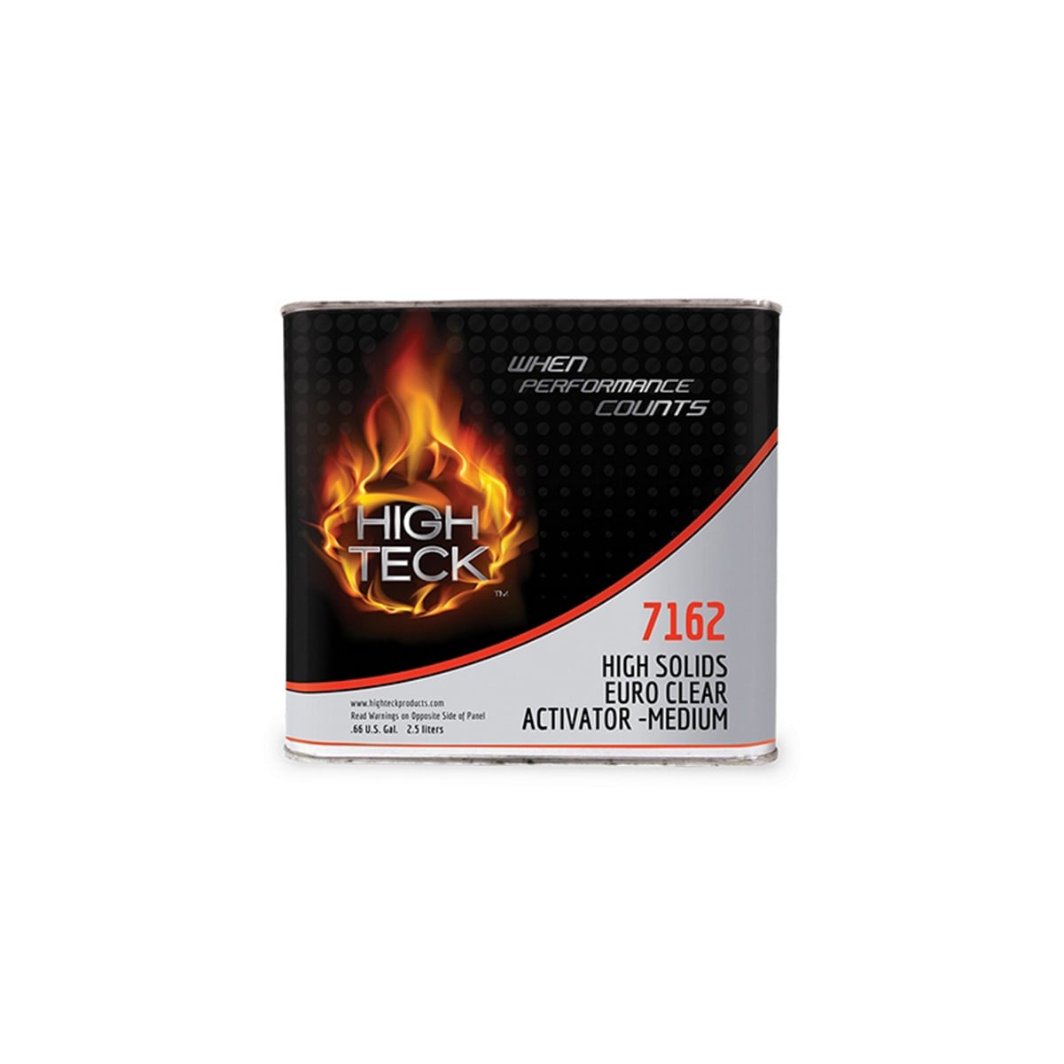 HIT7162-25 2.5 Liter Medium Liquid Activator, High Solids Euro Clear