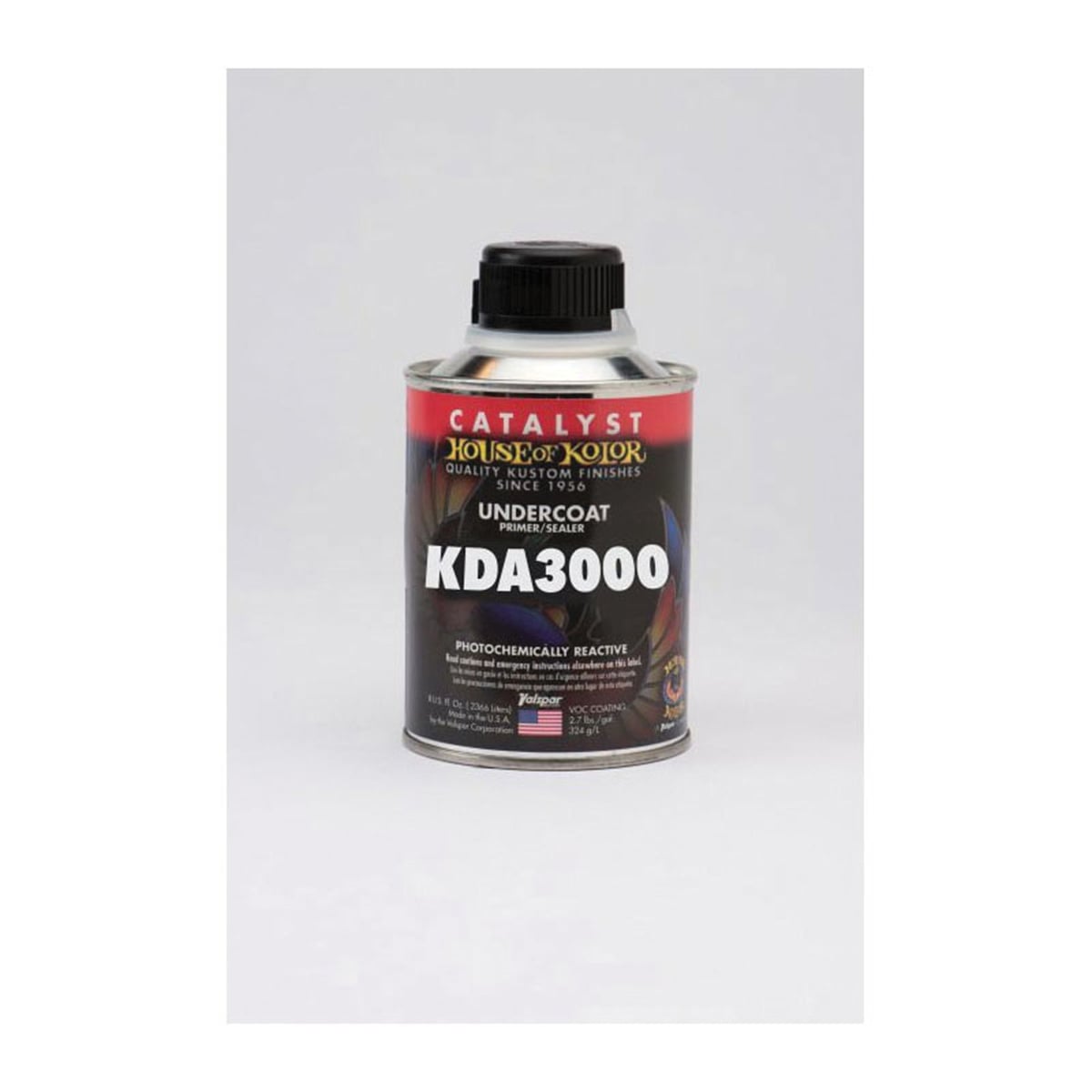 HOKKDA3000-HP1 8 oz DTS Hardener Series Primer Surface Sealer - 1-4 Mixing