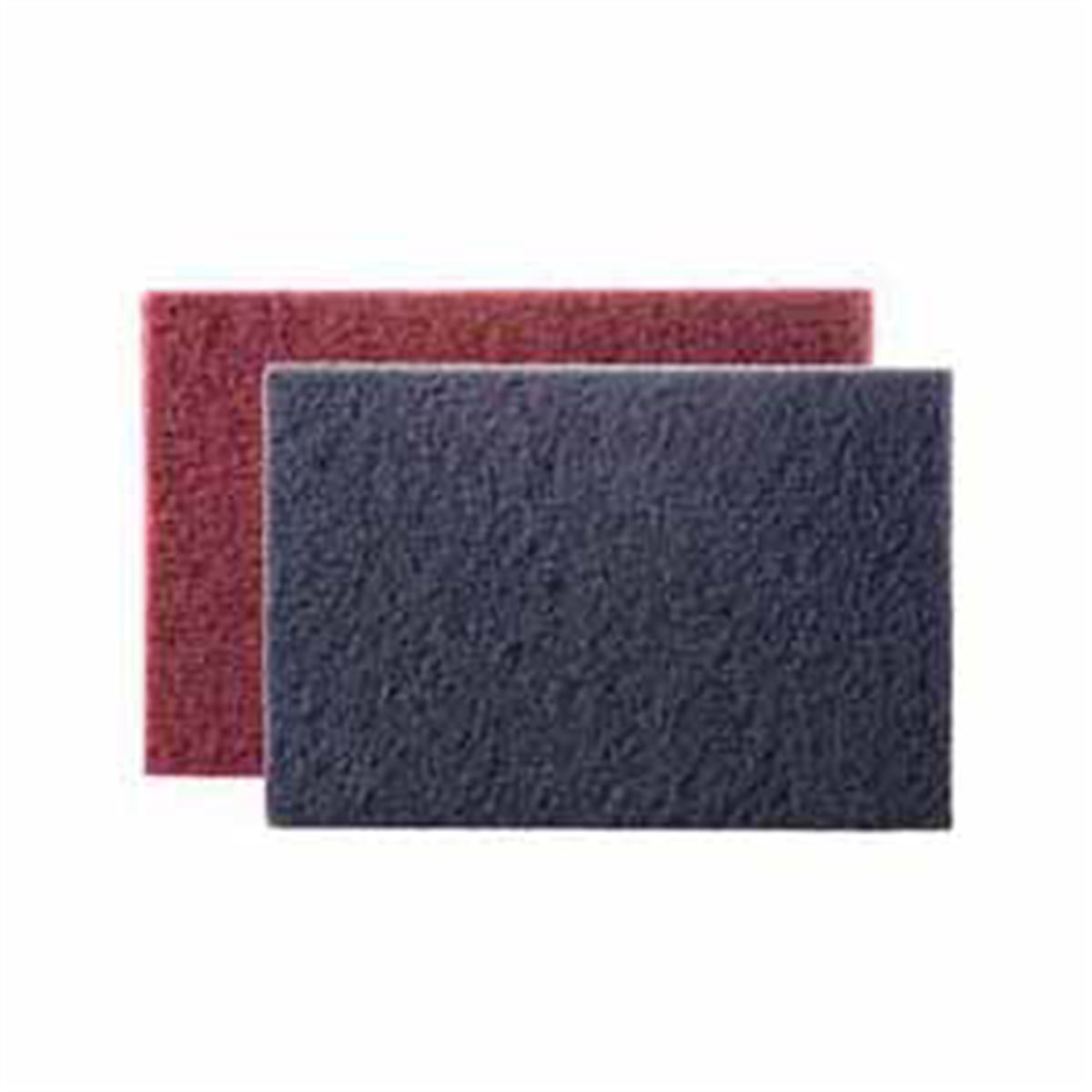 SUA80100 6 x 9 in. Scuff Pad - Very Fine - Maroon