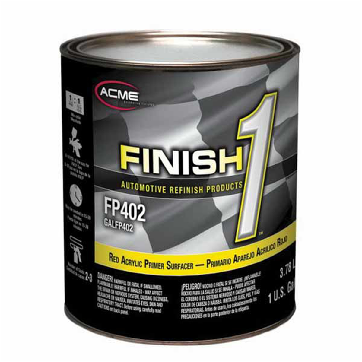 FNHFP402-1 1 gal Acrylic Primer - Red - 1-1 Mixing