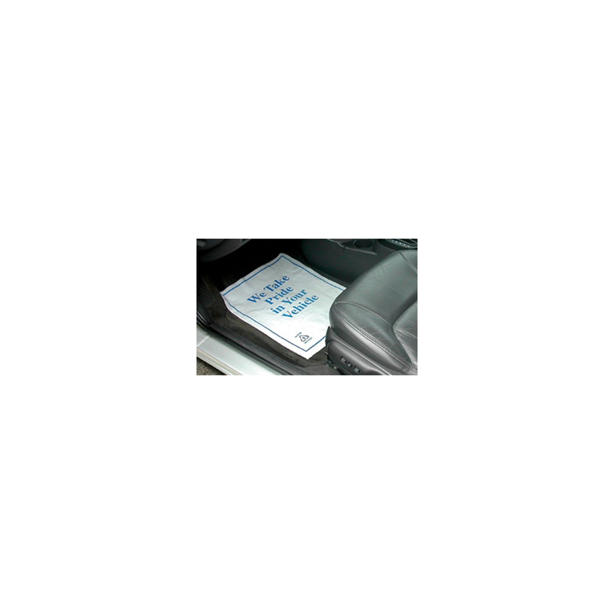 HIT800 21 x 16 in. x 2 mil Self-Adhering Floor Mat - Plastic