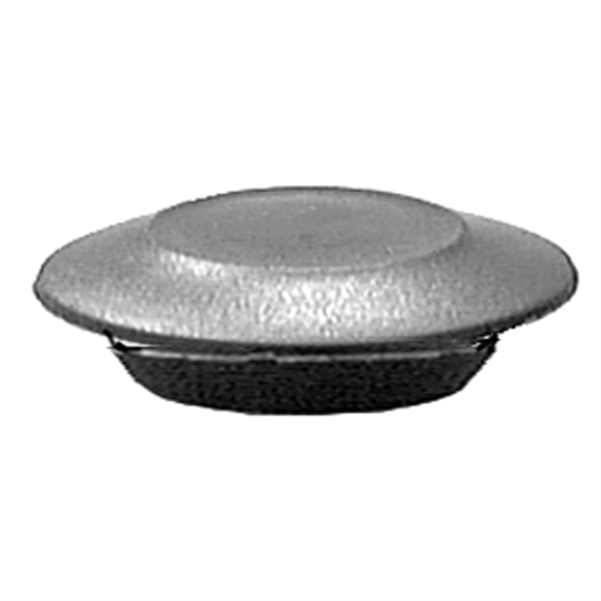 AVC11747 0.75 in. Flush Sheet - Metal Plug Plastic Hole Black