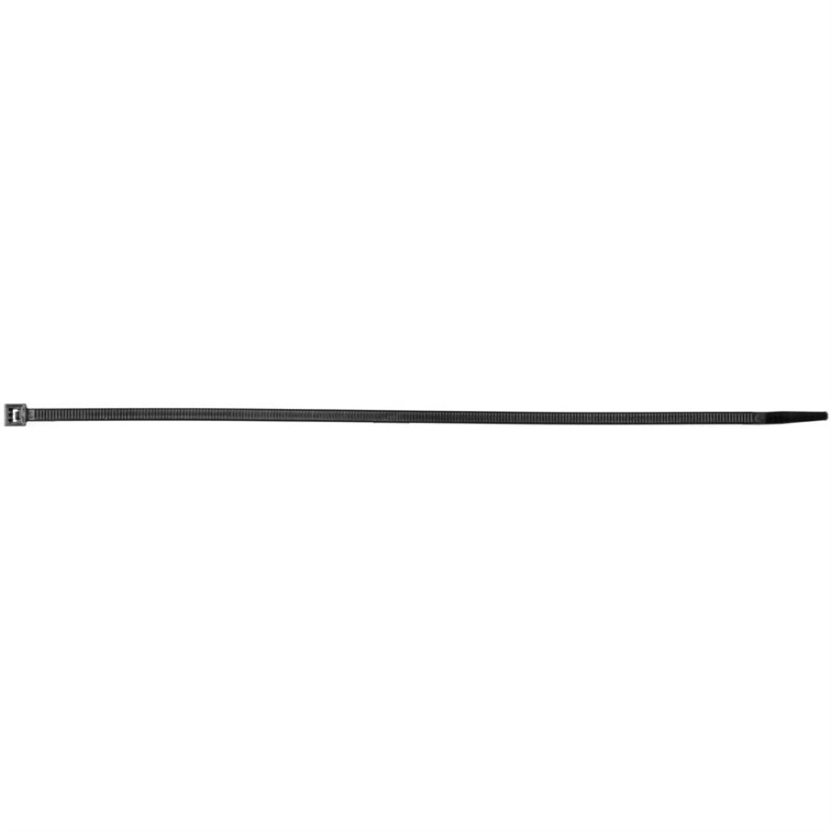 AVC15147 11 x 0.18 in. Cable Tie - 50 lbs Load - Nylon - Black