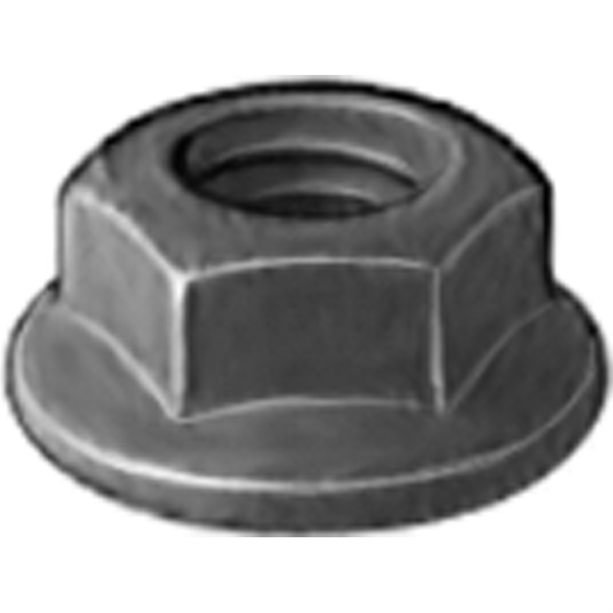 AVC19309 Hex Flange Nut - M5-.8 Black Oxide