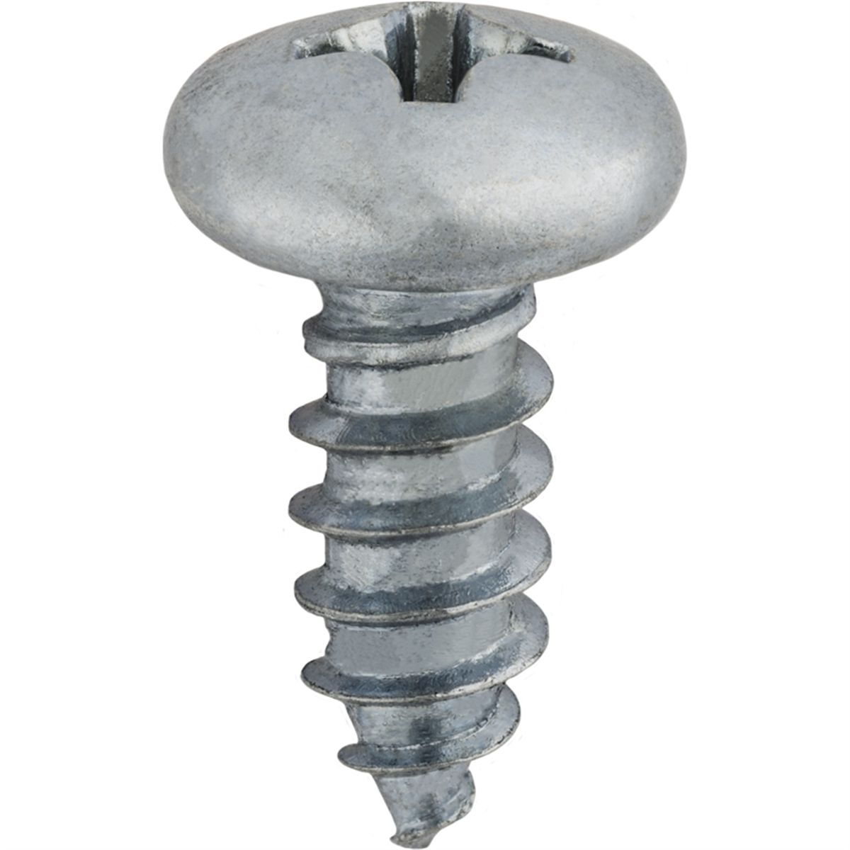 AVC1943 No.10 x 0.5 Phillips Pan Head Tap Screw - Zinc