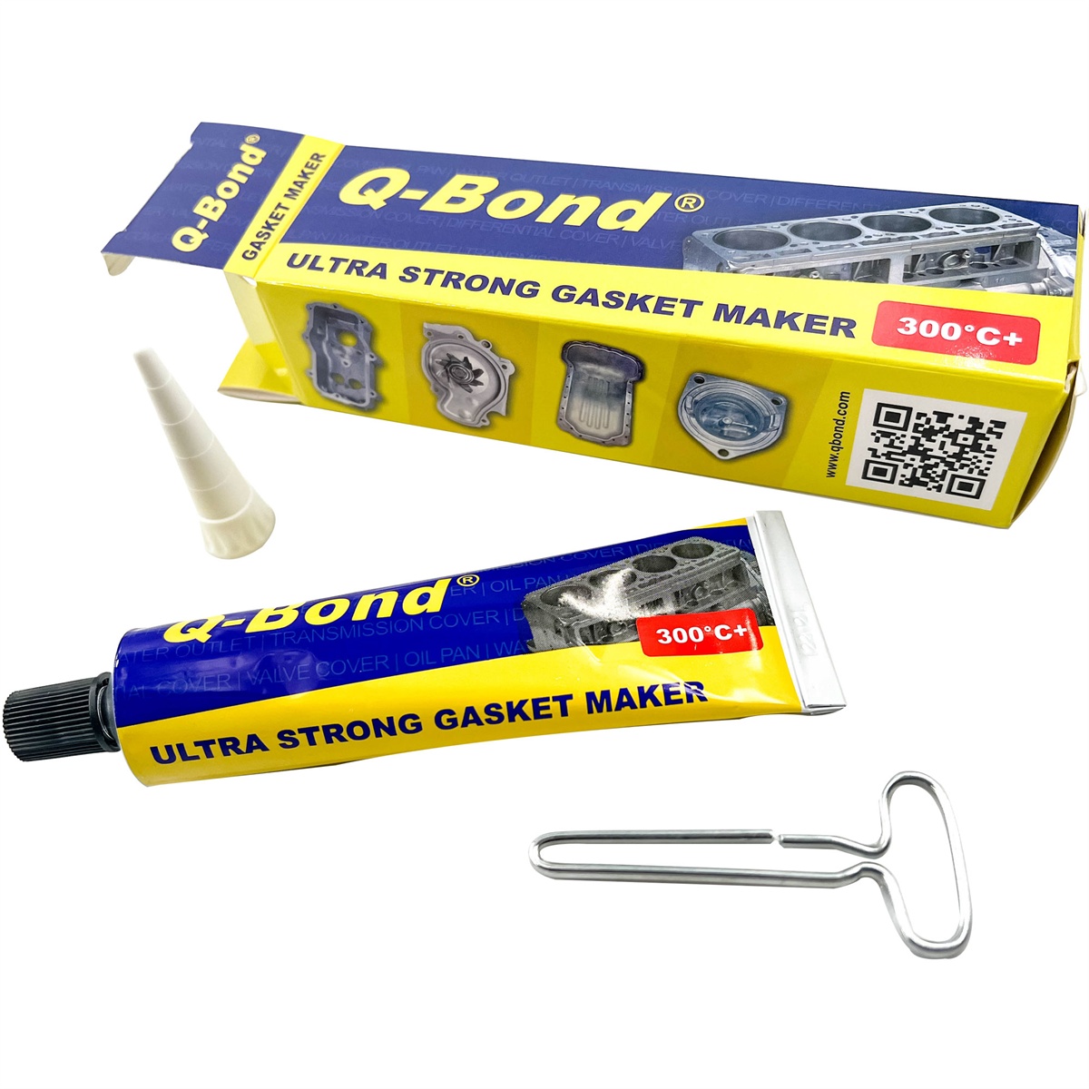 K Tool International KTI90007 3 oz Gasket Maker - Black - Pack of 25