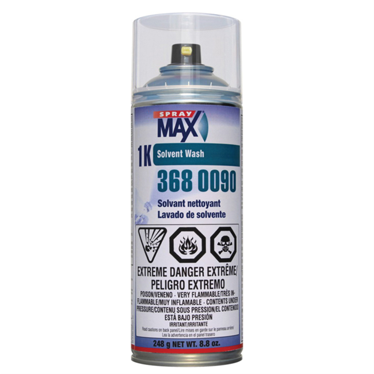 SMX3680090 8.8 oz 1K Solvent Wash - Transparent - Liquid
