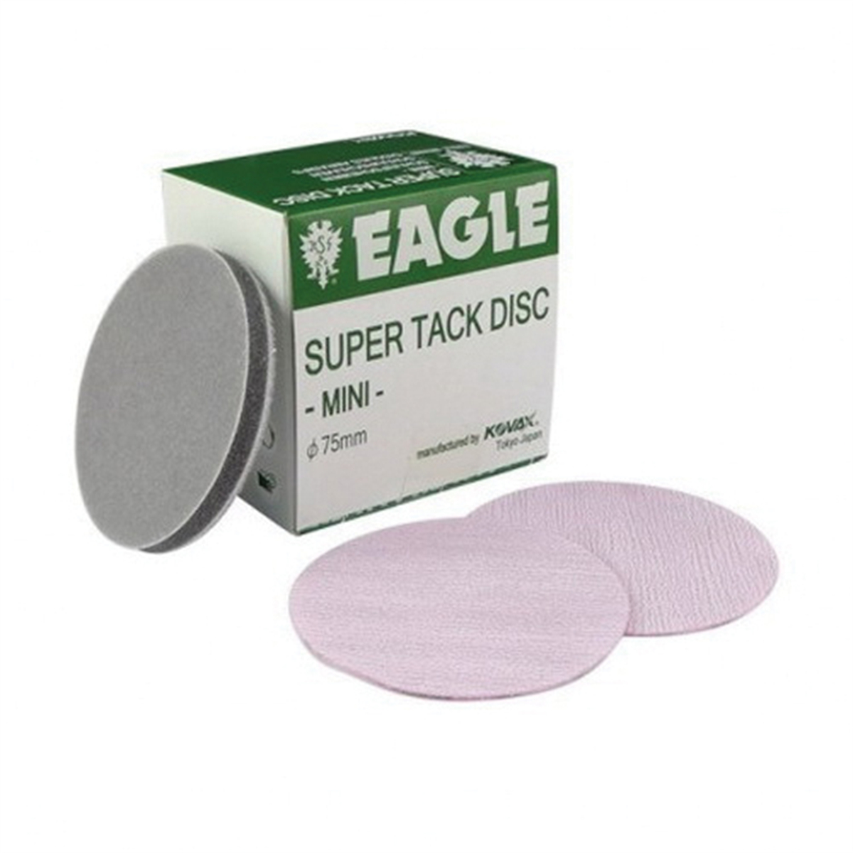 EAG7301502 3 in. Kovax Tolex Abrasive Disc - 1500 Grit - Super Tack Attachment