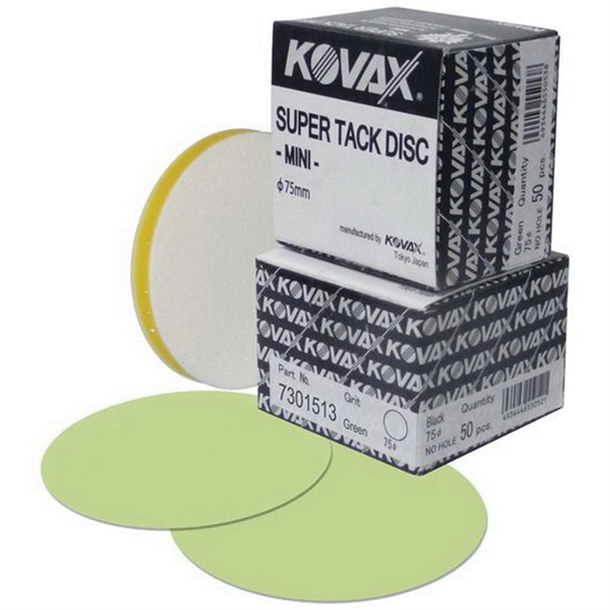 EAG7301513 3 in. Kovax Super Buflex Abrasive Disc, 2000 Grit - Super Tack Attachment - Green