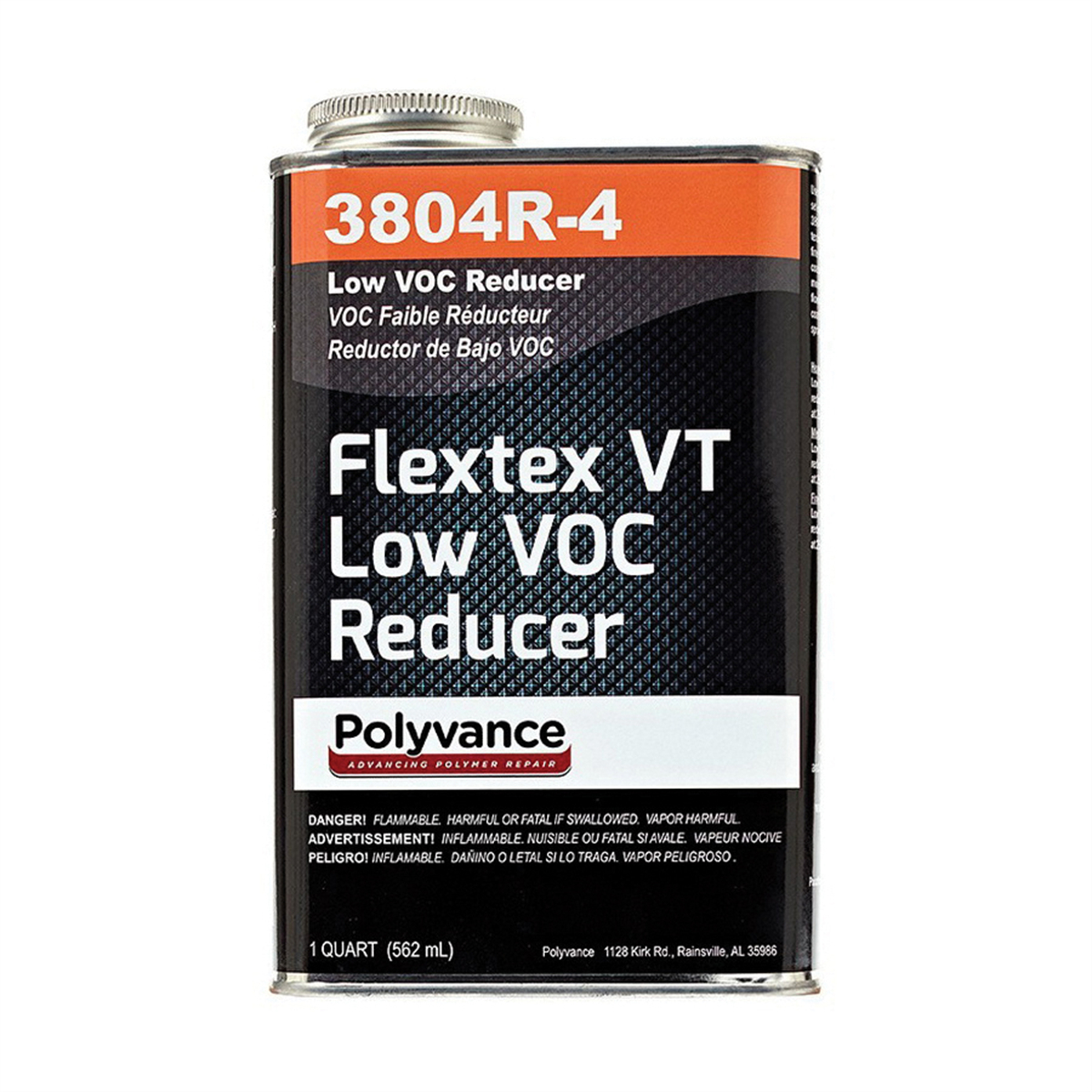 Polyvance Zero Voc Flextex Vt Reducer, Quart (3804R-4)