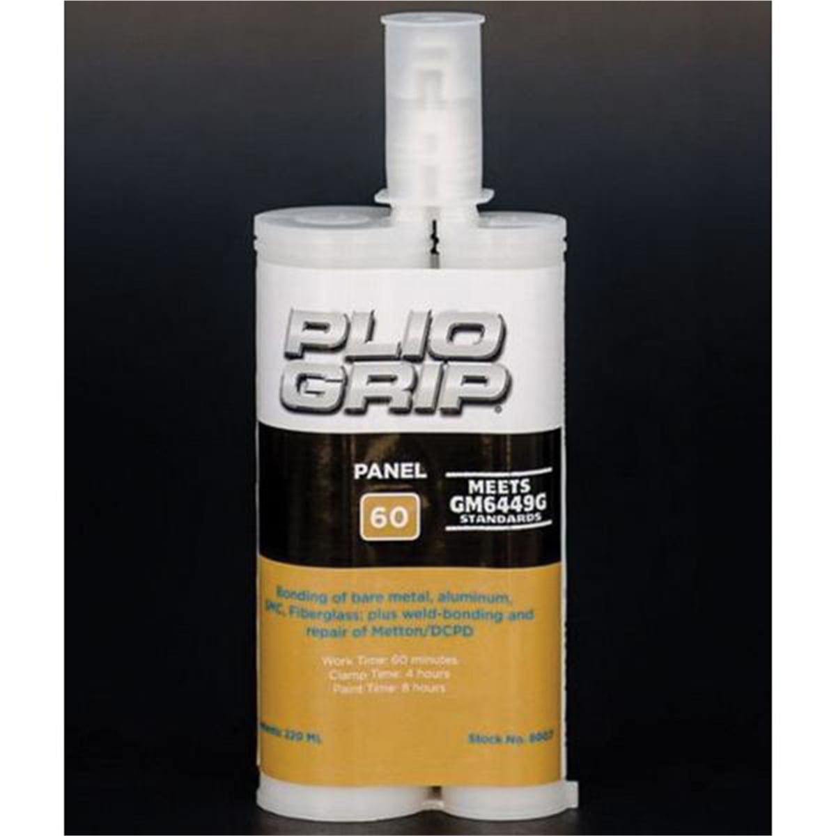 PLI8007 Plastic Panel Bonding - 220 ml Cartridge - White & Tan