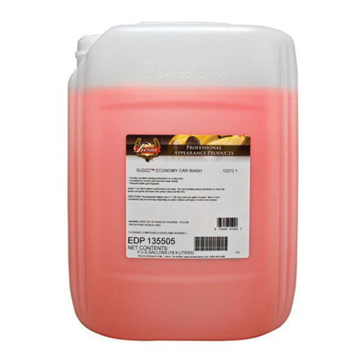 PES135505 5 gal Car Wash Bottle - Pink