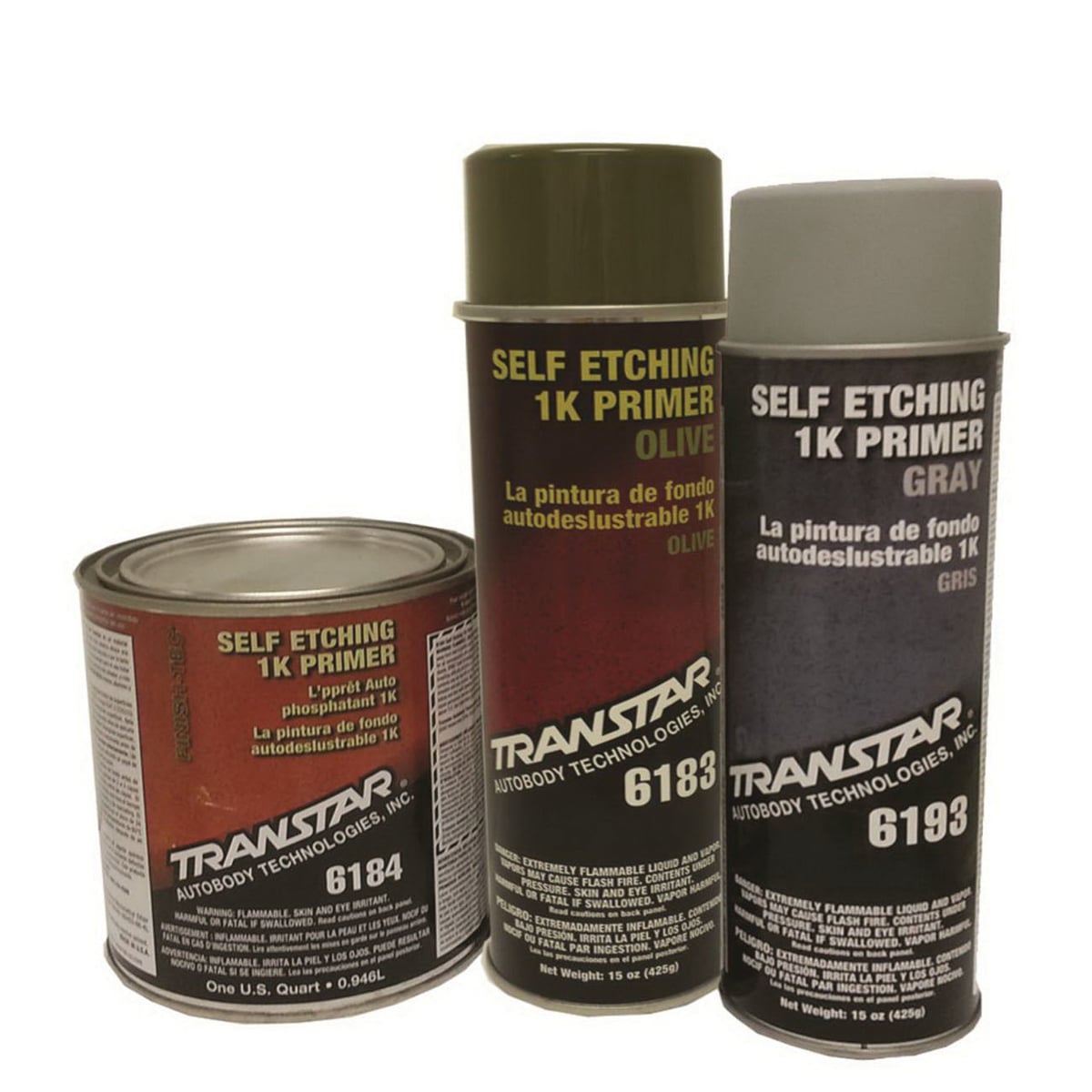TRP6184 1 qt. Self-Etching 1K Primer - Olive Green
