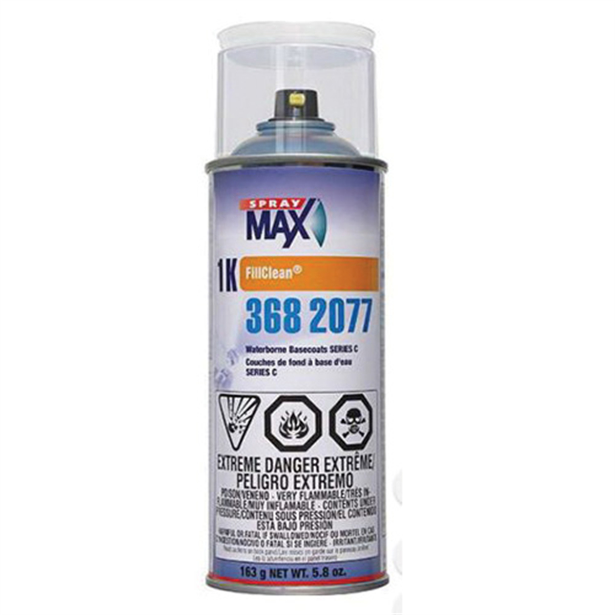 SMX3682077 5.8 oz Fill Clean Series C Waterborne Basecoat, Clear