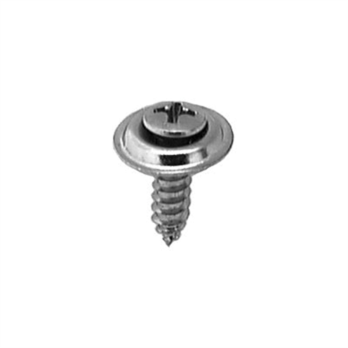 AVCAP2771 Phillips Oval Head Sems A-Ab Point Countersunk Washer Tapping Screw - No.8 Screw x No.6 Head x 0.625 in.