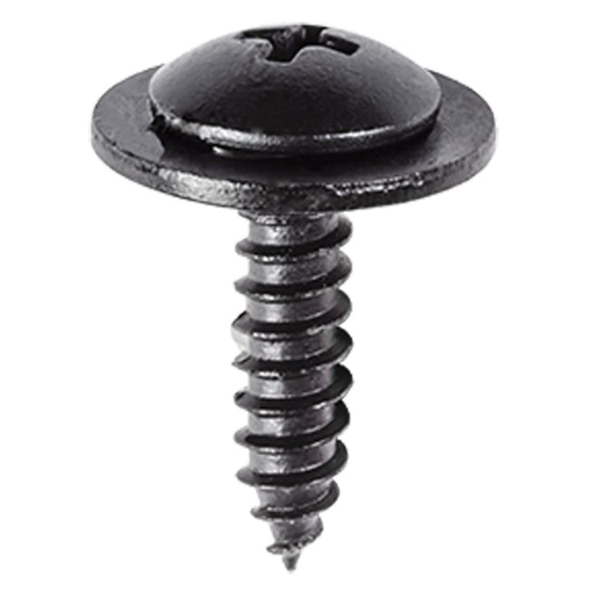 AVCAP20259 Phillips Truss Head Sems A-Ab Point Tapping Screw - M4.8 x 1.6 mm Screw x 19 mm - Black E-Coat