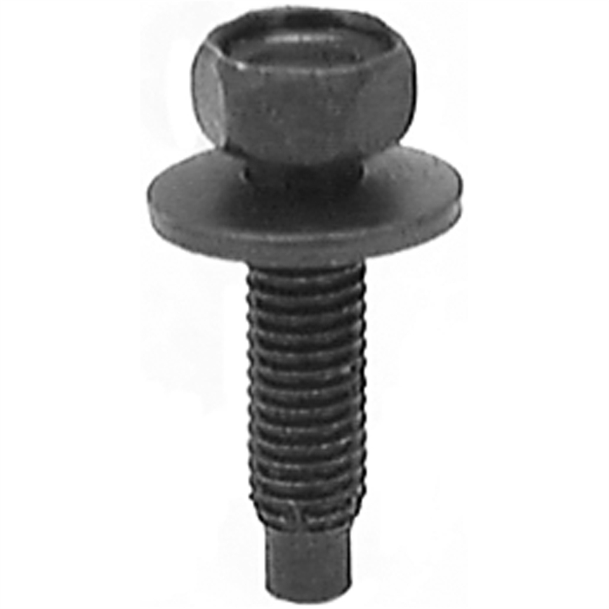 AVC12232 M5-0.8 x 20 mm Hex Head Sems Thread Cutting Screw