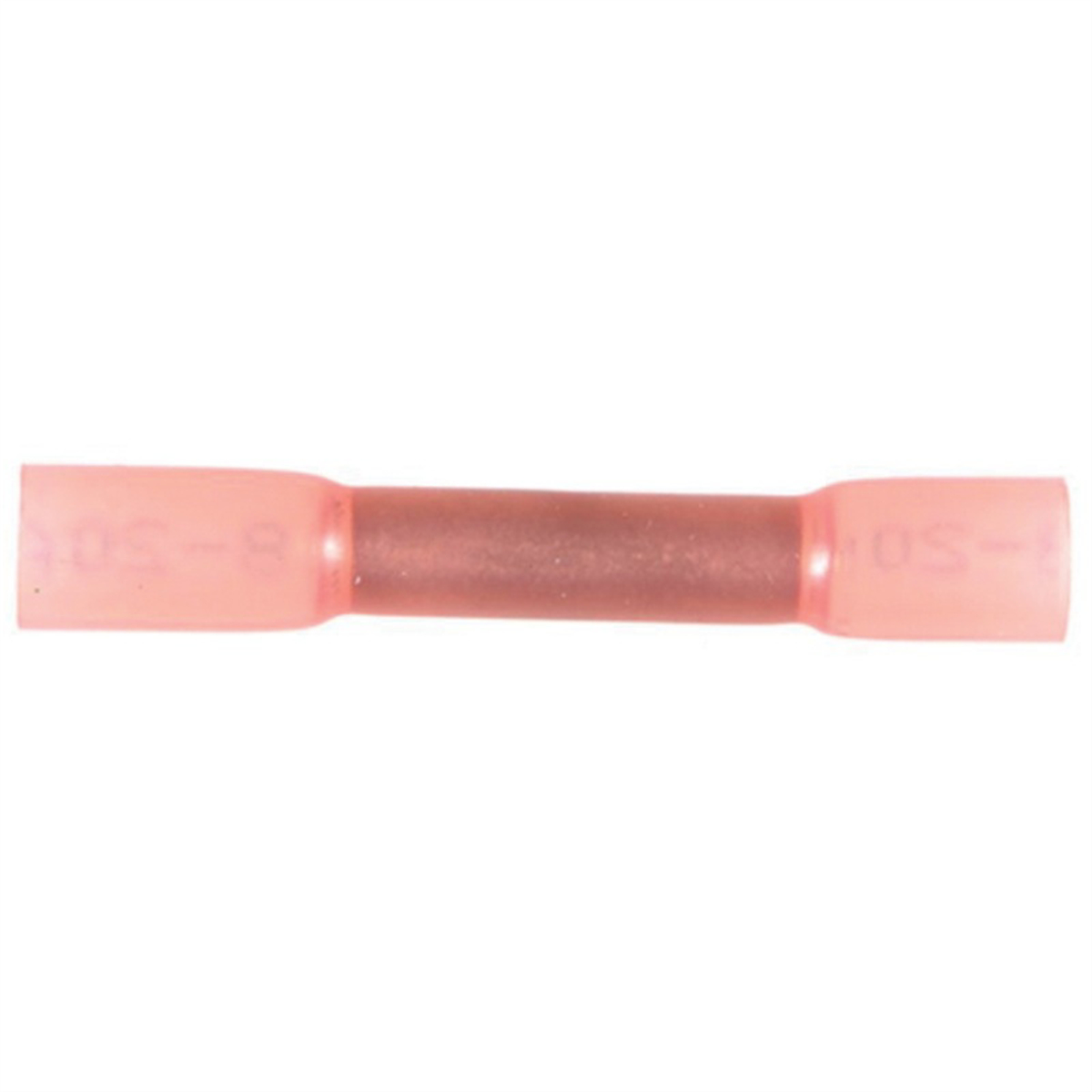 AVC13659 Krimp & Seal Insulation Butt Connector - Polyolefin - Red