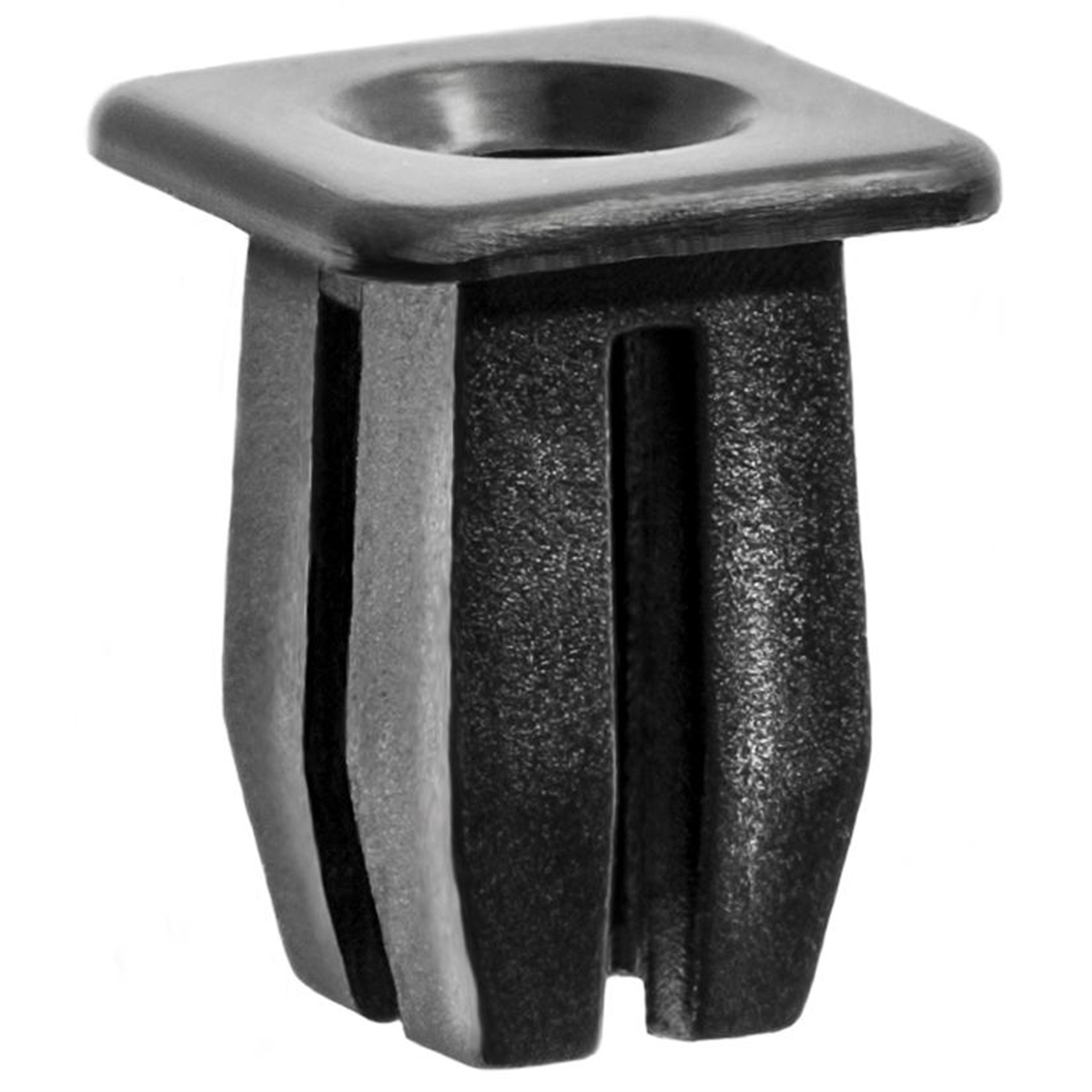 Ford And Chrysler Nylon Nut 3/8in Width 3/8in Length, 25PK