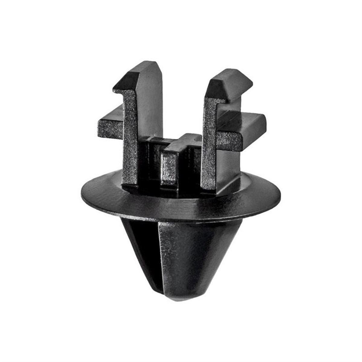 AVC20530 20 mm Dia. Head x 13 mm Dia. x 16 mm Stem Radiator Shroud Air Deflector Retainer, Nylon - Black