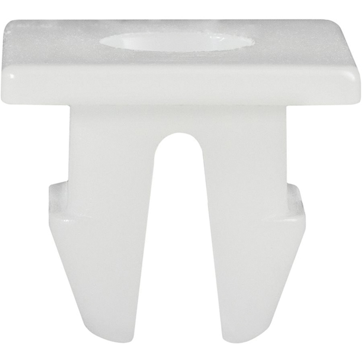 AVC20895 Front Bumper Nut - M5.5 mm Screw x 14 x 16 mm Head x 10 mm Stem - Nylon - Natural