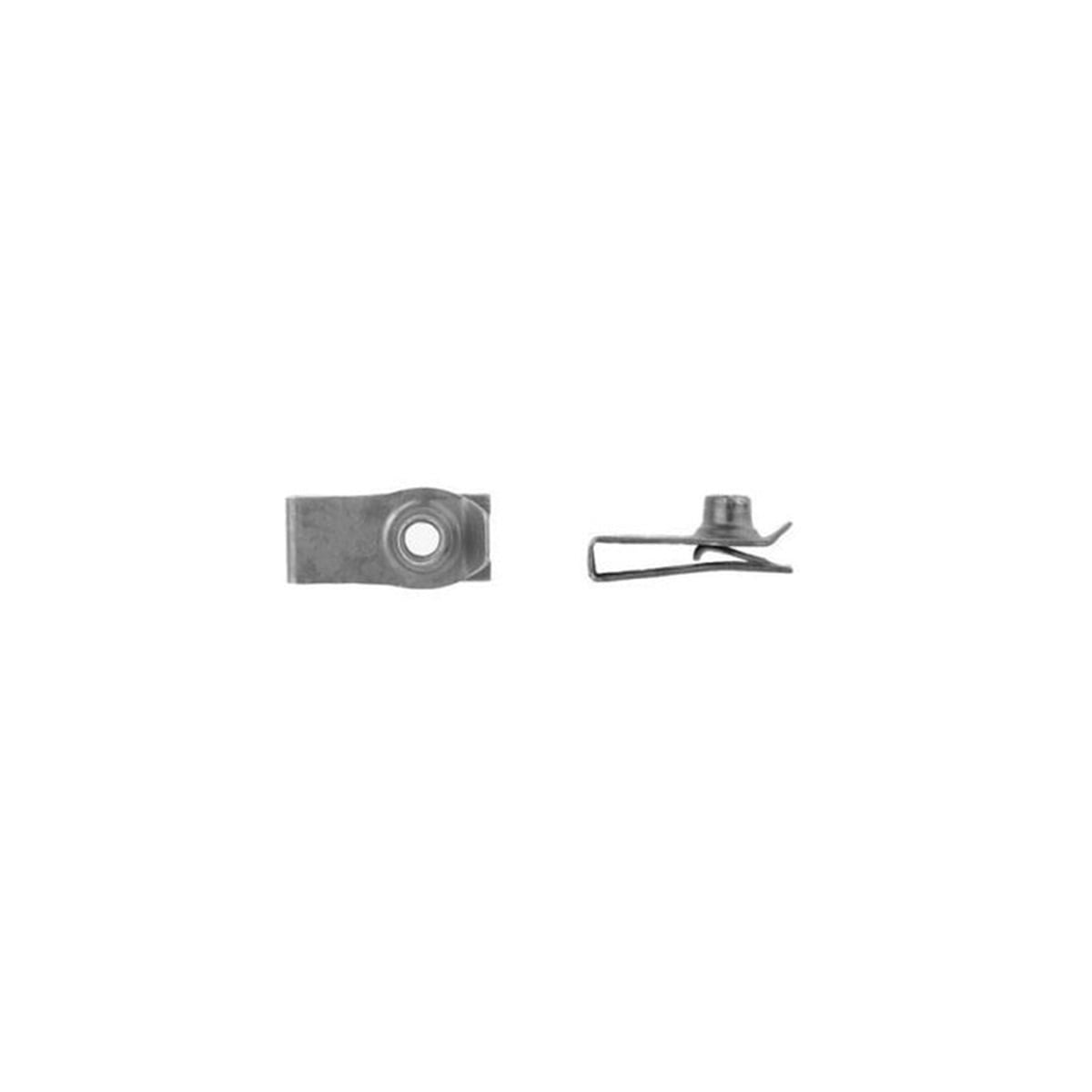 DCO5650PK Long Extruded U-Nut - M6 x 1 mm Screw - Black