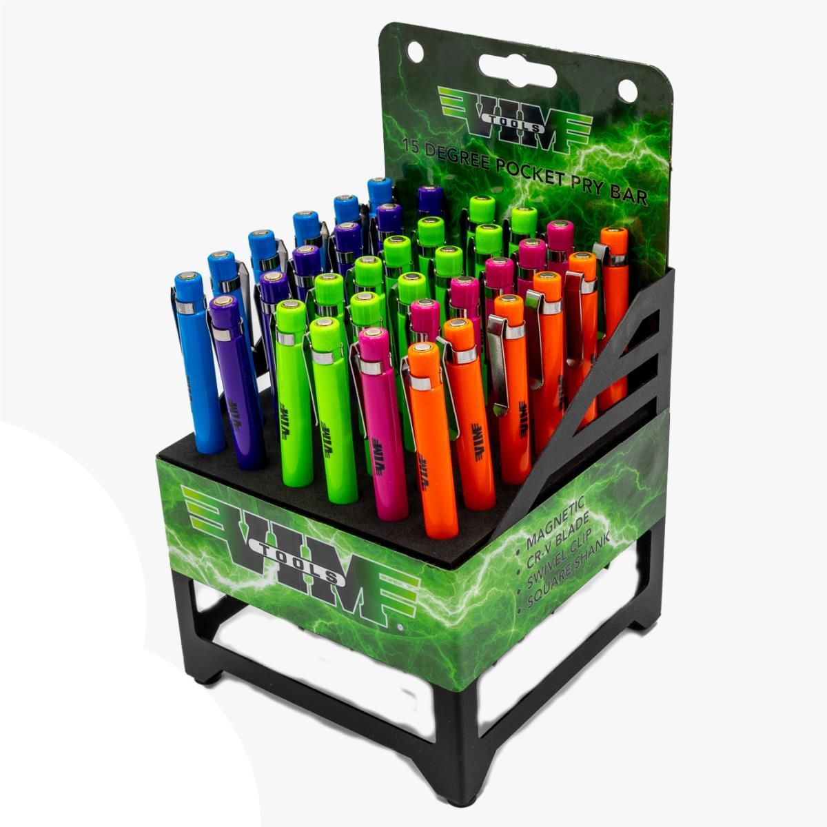 VIMMPBDISP36 36 Piece Mini Prybar Display Tool