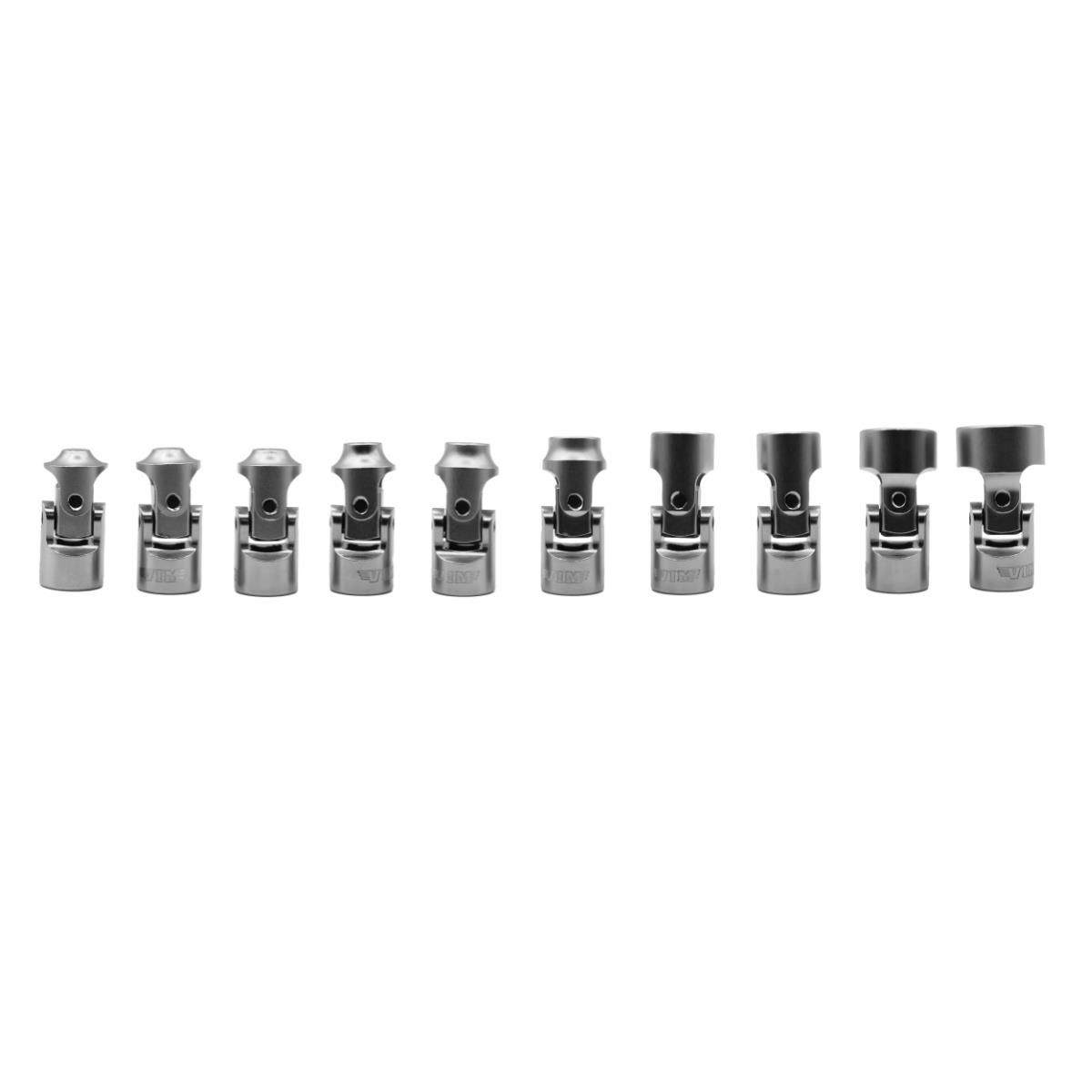 VIMVUMS400 Stubby Universal Joint Metric Socket Set