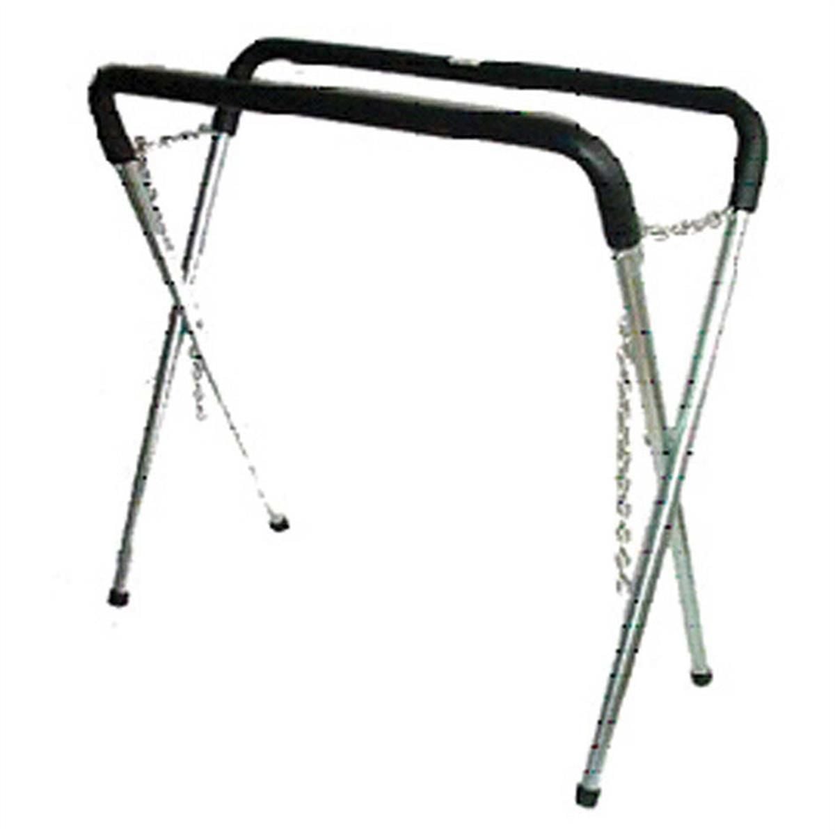 HIT95022 46 in. Assembled Portable Workstand with 500 lbs Load Foam Padded Top & Tubing