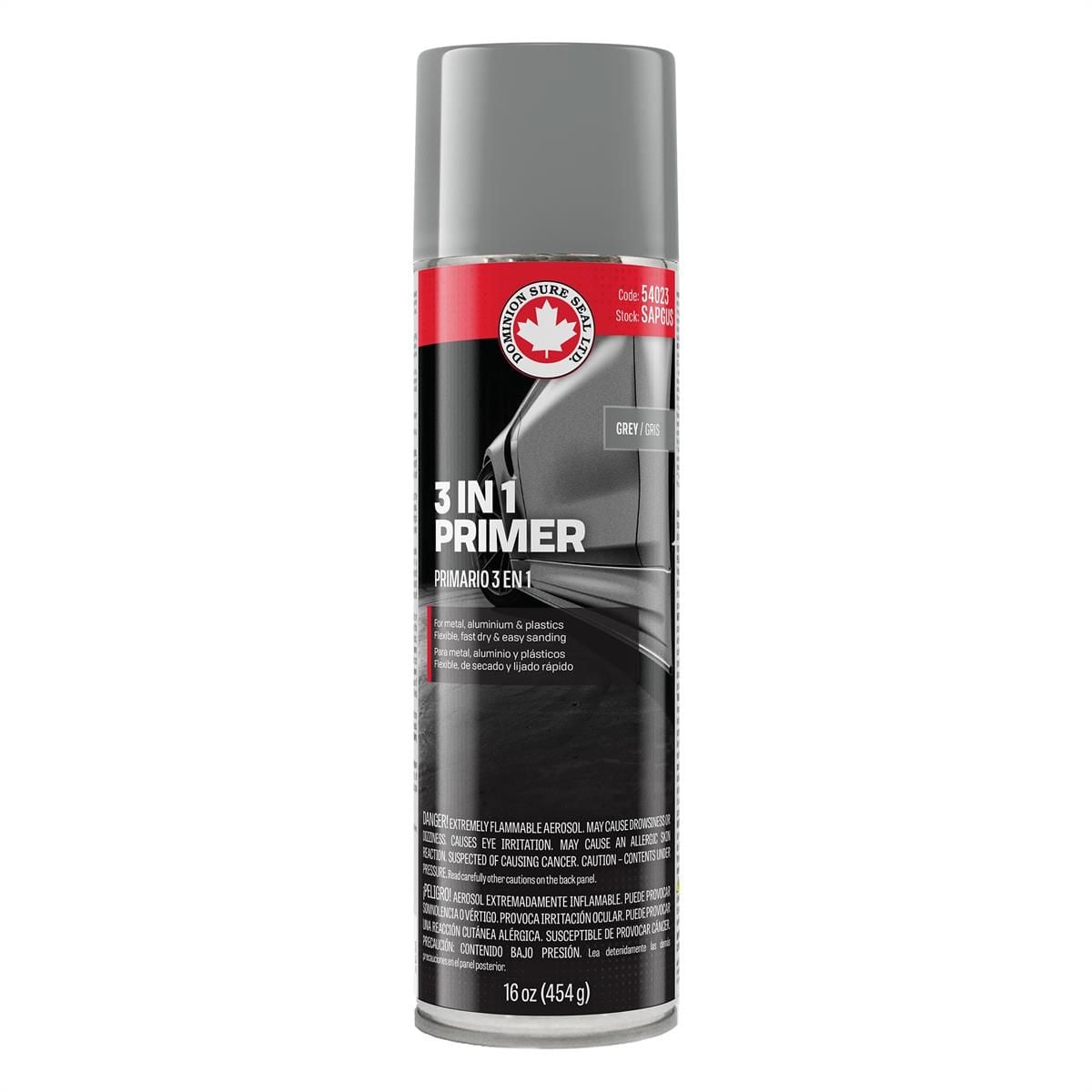DOMSAPGUS 3-in-1 Gray Primer Aerosol