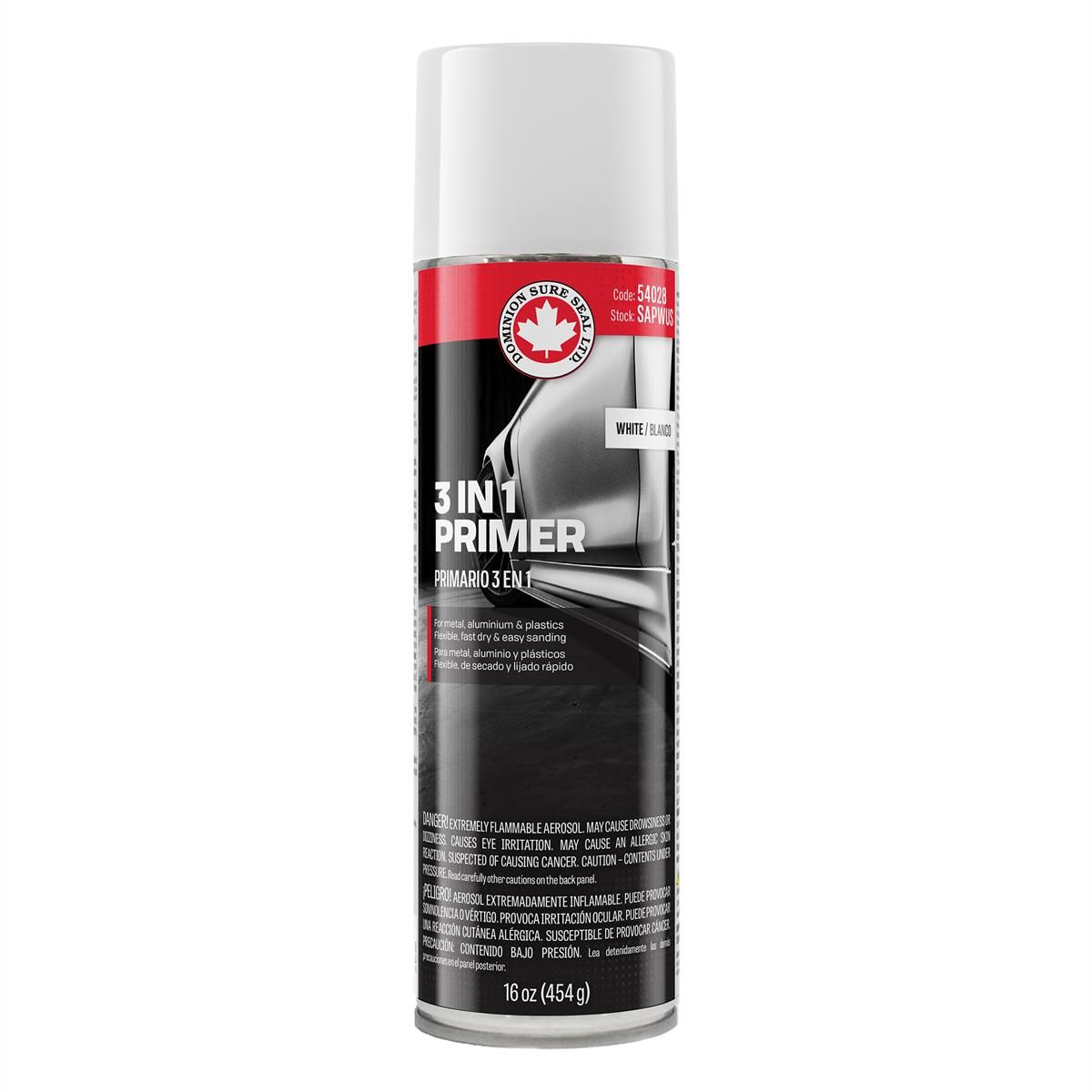 DOMSAPWUS 3-in-1 White Primer Aerosol