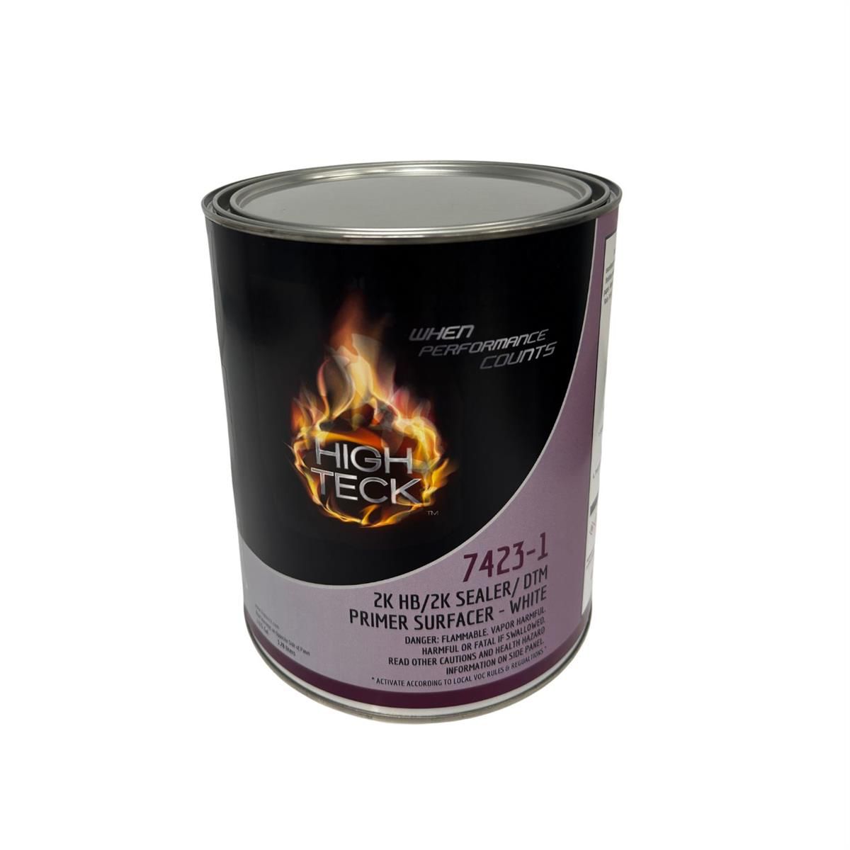 Picture of High Teck Products HIT7423-1 2K High Build DTM Primer Sealer, White