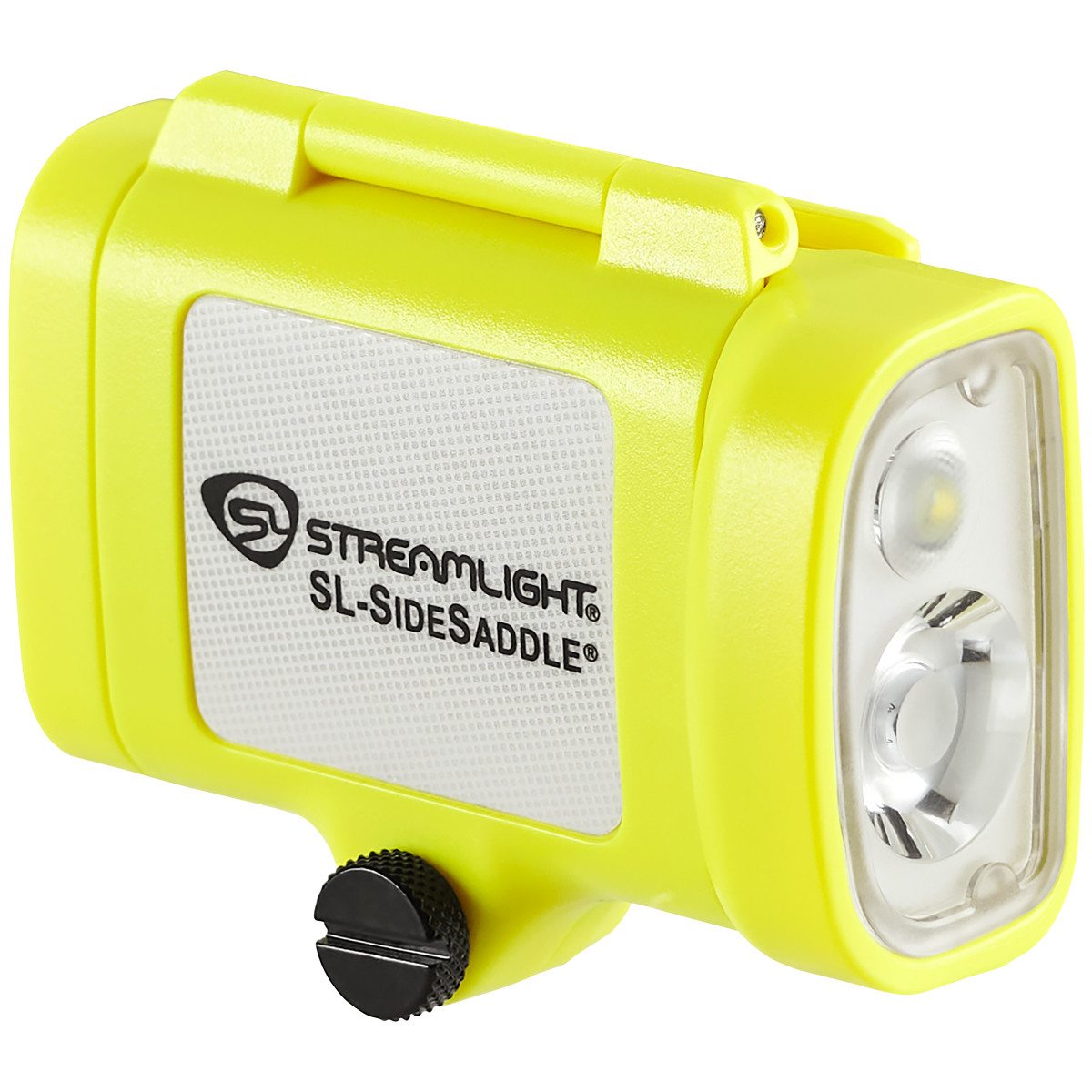 STL61636 SL-SideSaddle Hard Hat & Helmet Light - Includes 3 AAA Alkaline Batteries & 1 Hat Mount - Yellow