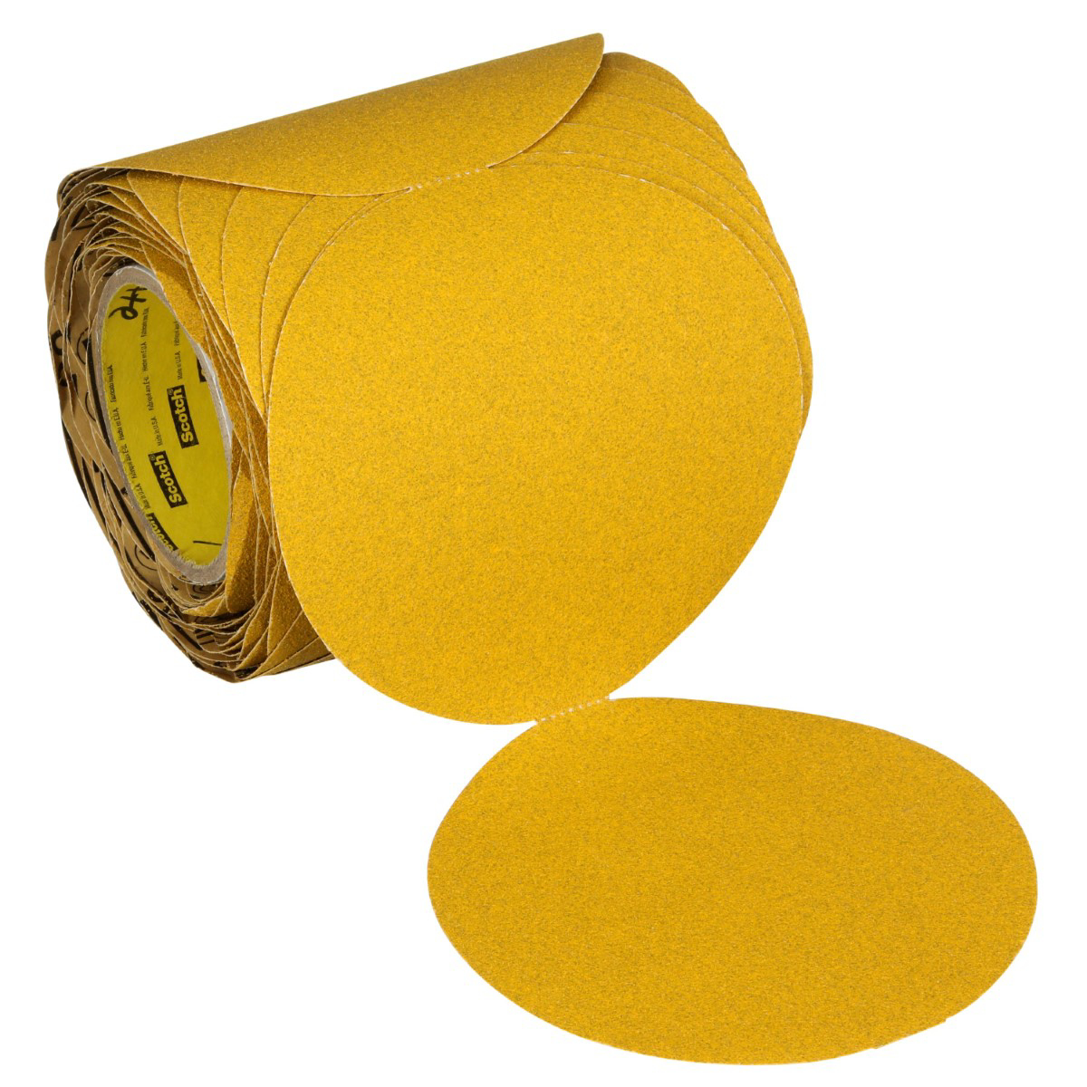 MMM09310 6 in. Stikit Gold Abrasive Disc Roll, 40D Grit, No Hole