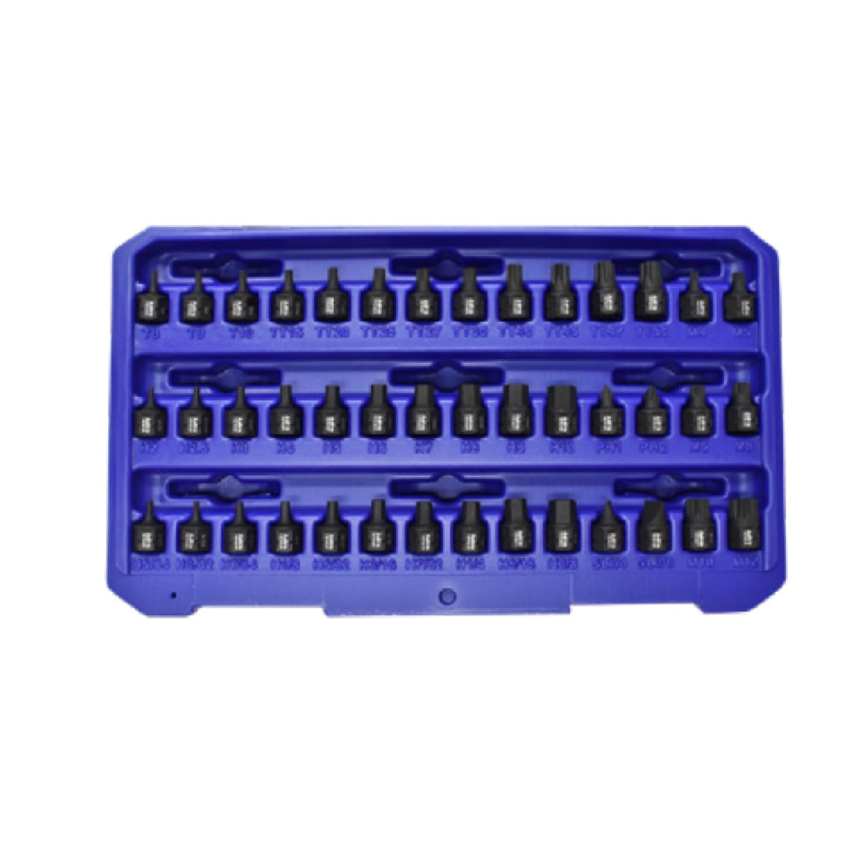 Astro Pneumatic AST78142 0.25 in. Drive Low Profile Nano Impact Bit Socket Set - 42 Piece