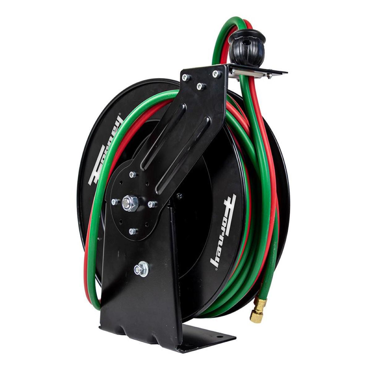 FOR86169 50 ft. x 0.25 in. Oxygen Acetylene Twin Welding Hose Reel