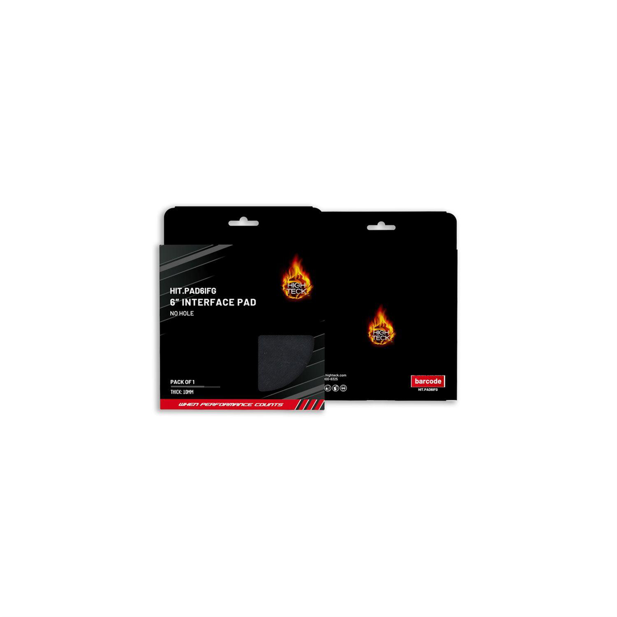 HITPAD6IFG 6in. No Hole Interface Pad - 0.4