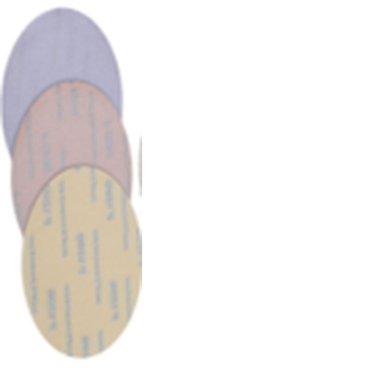 HITFDA31500G 1500G 3 in. No-Hole Grip Flexible Discs - 25 Piece