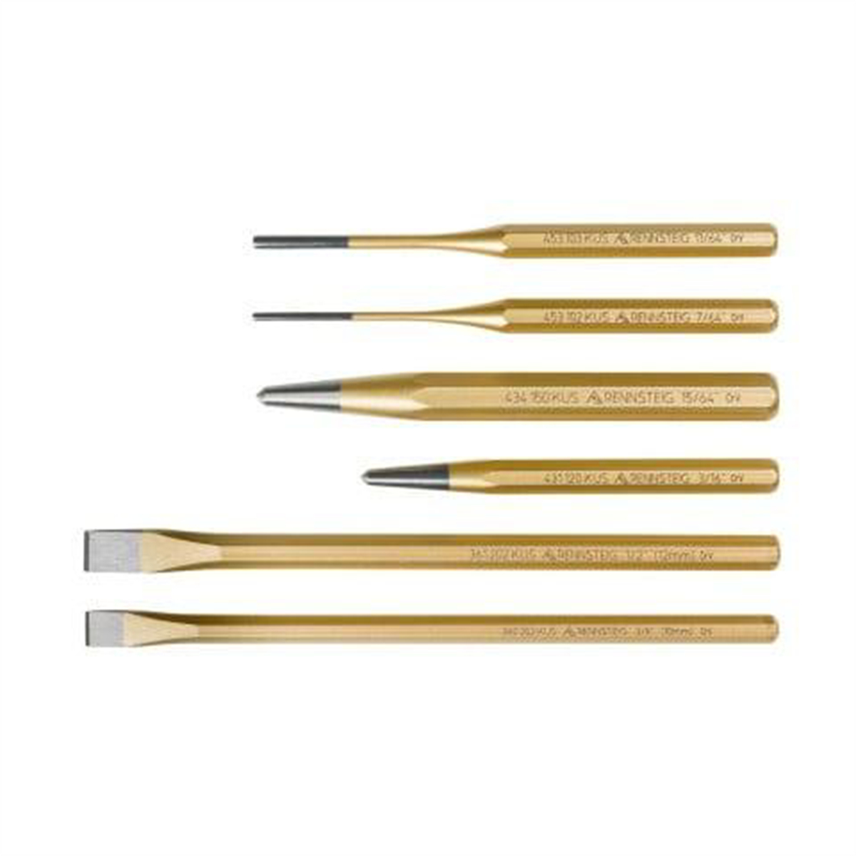 KNP9R400006 Punch & Chisel Set - 6 Piece