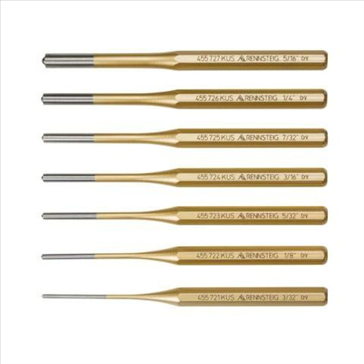 Knipex Roll Pin Punch Set 7 Pieces - 9R 455 007