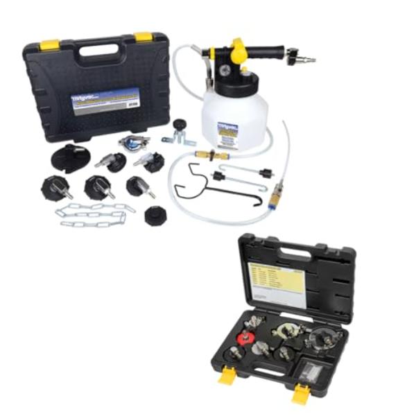 MITMVB1050 25 qt. 7840 Pressure Brake Bleeder with 6855 Master Cylinder Expansion Cap Kit Bundle